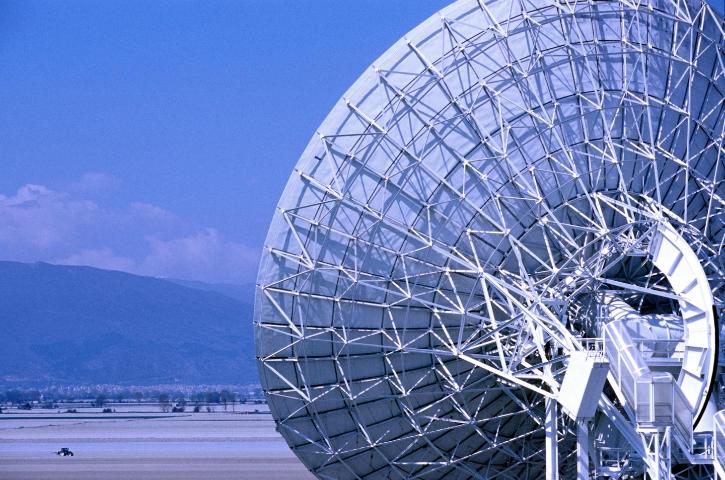 Fucino space centre antenna